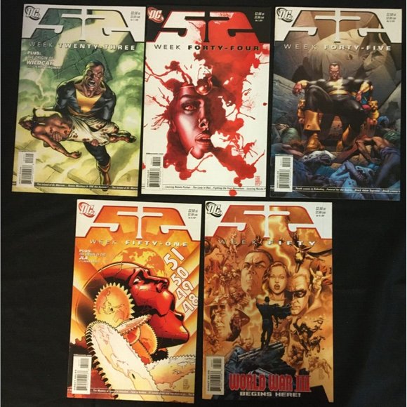 Black Adam & Isis Collection of 52 Comic Book Lot of 8 - Picture 2 of 10